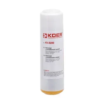 Картридж із іонообмінною смолою Koer KV.0200 (KR3163) KR3163 фото