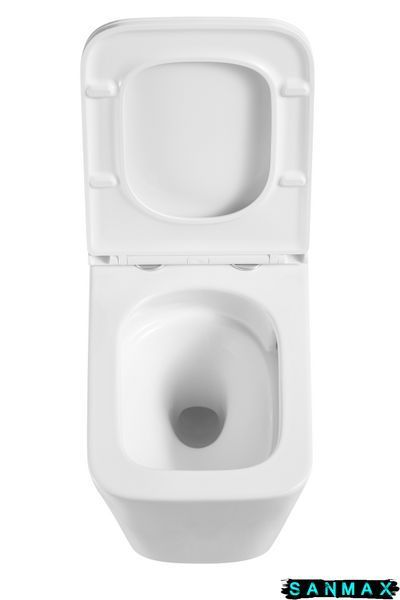 Унітаз підвісний Mixxus Premium Quadro-0302-T1 530x360x365mm, система змиву Tornado 1.0 (MP6456) MP6456 фото