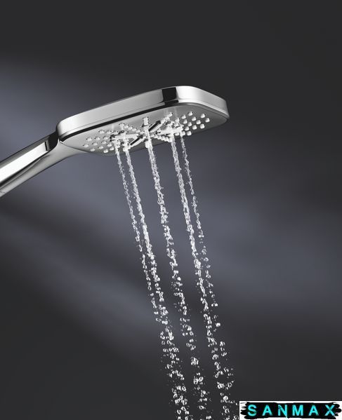 Душовий гарнітур зі штангою, 3 режими струменю Grohe Rainshower SmartActive (26586000) 26586000 фото