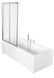 Шторка для ванни PMD Besco Ambition Besco Premium-2S 80.5х140 PAP-2S фото 1
