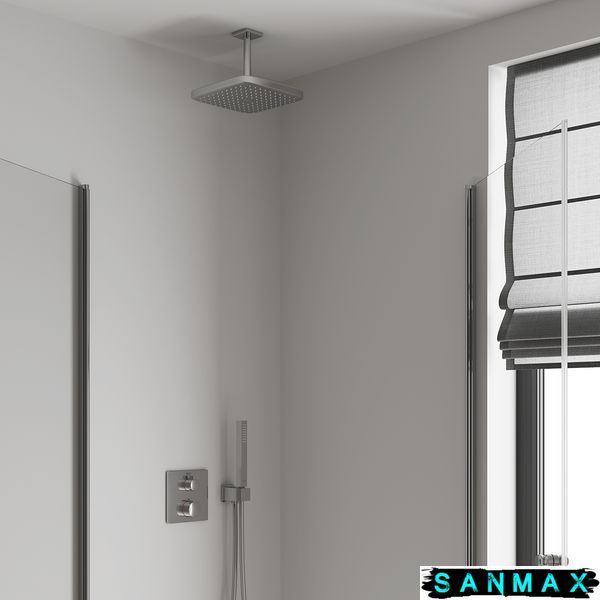 Верхній душ з стельовим кронштейном Grohe Tempesta Cube (26688000) 26688000 фото