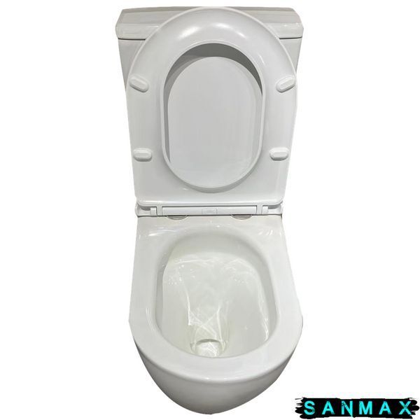 Унітаз-компакт ергономічний Koer TT-0201-T3 675x390x860mm система змиву Tornado 3.0 (KR5613) KR5613 фото