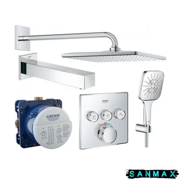 Вбудована душова система Grohe Grohtherm Smartcontrol (26405SC2) 26405SC2 фото