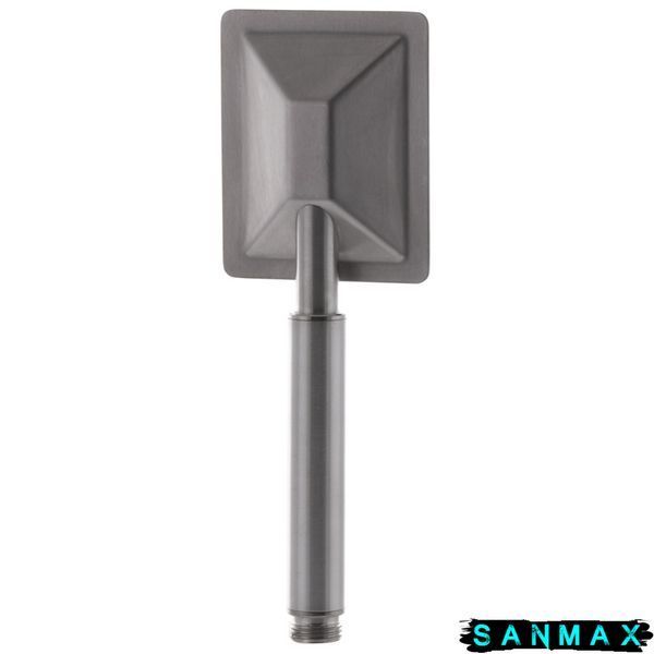 Лійка ручна для душу Zerix LR70001 (1 режим) Квадратна Нерж пакет (LL1640) LL1640 фото