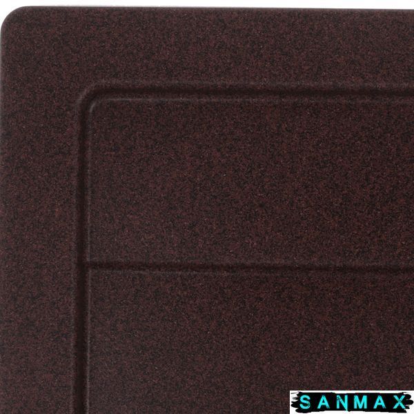 Мийка кухонна Zerix ZS-6550S-12 Коричнева (ZX4544) ZX4544 фото