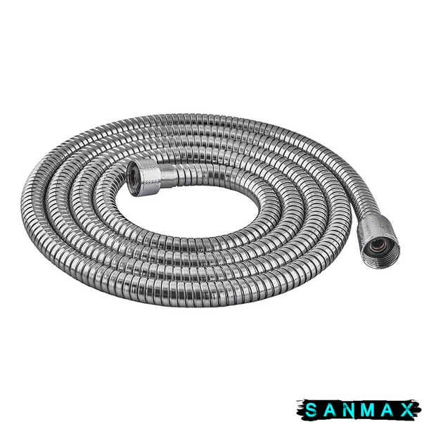 Шланг для душу Zerix Chr.F01 розтяжний 200-250 см Хром блістер (ZX0112) ZX0112 фото