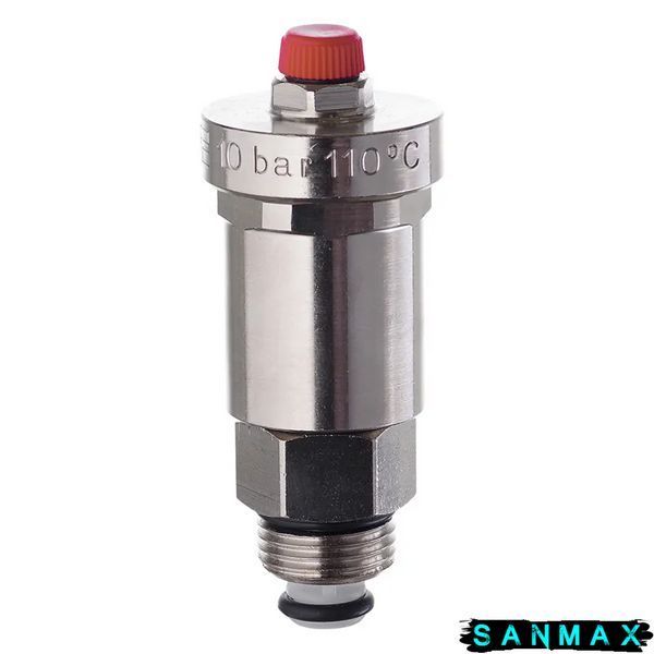 Повітровідвідник автоматичний з клапаном Roho R1302-050N - 1/2" Н (нікель) (RO0140) RO0140 фото