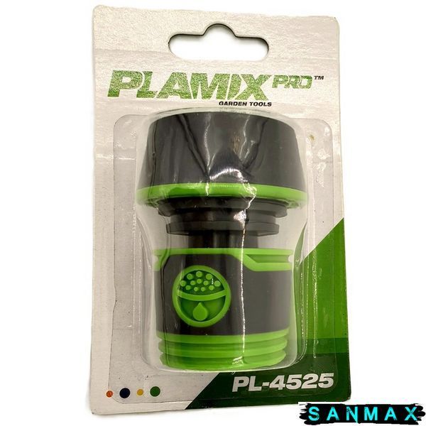 PLAMIX PRO PL-4525 Конектор швидкознімний для шланга, 3/4" (ABS+TPR+PPR) (240 шт/ящ, 24 шт/кор) PM6095 фото