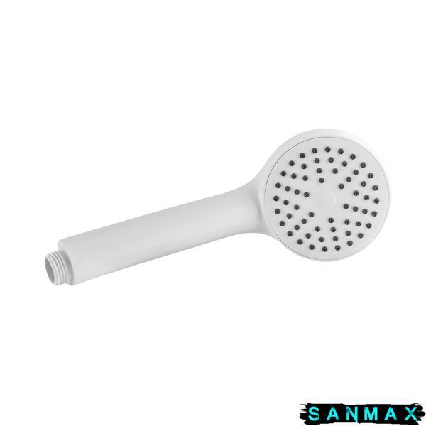 Змішувач для ванни Plamix Pablo -140 Euro Set Білий (з шлангом та лійкою) (PM0670) PM0670 фото
