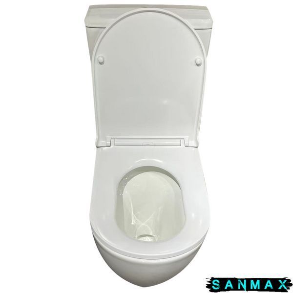 Унітаз-компакт ергономічний Koer TT-0201-T3 675x390x860mm система змиву Tornado 3.0 (KR5613) KR5613 фото