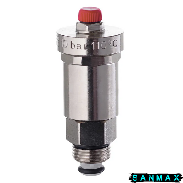 Повітровідвідник автоматичний з клапаном Roho R1302-050N - 1/2" Н (нікель) (RO0140) RO0140 фото