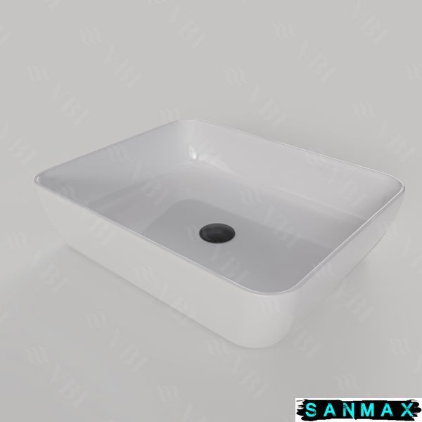 Умивальник накладний Vbi Palermo Білий VBI-012300 фото