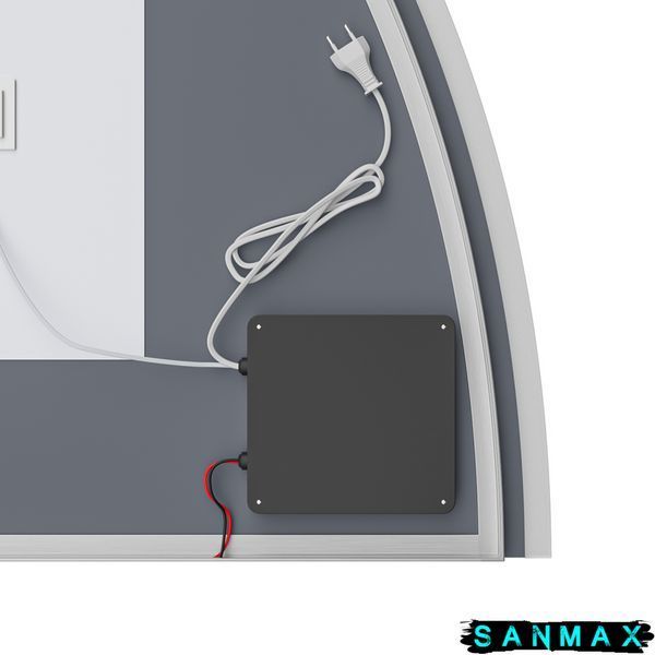Дзеркало Mixxus Premium Topper MS02-75x100 (Led Touch, Anti-fog, димер (3-6,5kK)) (MP6634) MP6634 фото