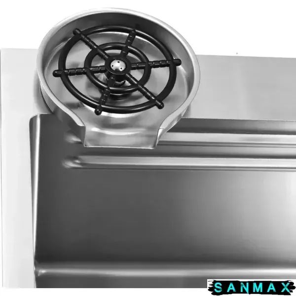 Кухонна інтегрована мийка Mixxus Premium MH7545-Set-04 Nano-Чорний з вбудованим змішувачем з нерж. сталі (MX1700) MX1700 фото