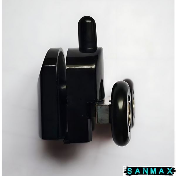 Ролики для душових кабін подвійні колеса Mixxus Premium ROLLERS SCP02-1 BLACK нижні (23mm для DIVERSE SC01,SC02,SD01) (MI7164) MI7164 фото