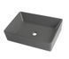 Умивальник накладний керамічний Mixxus Premium Quadro-0108 Gray 550x390x145mm Сірий (MP6652) MP6652 фото 8