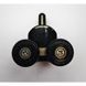 Ролики для душових кабін подвійні колеса Mixxus Premium ROLLERS SCP02-1 BLACK нижні (23mm для DIVERSE SC01,SC02,SD01) (MI7164) MI7164 фото 4