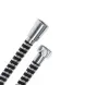 Шланг для душу Aquastrong Pvc Чорний-Silver 150 см пакет (P002-15) P002-15 фото 2