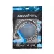 Шланг для душу Aquastrong Pvc Чорний-Silver 150 см пакет (P002-15) P002-15 фото 3