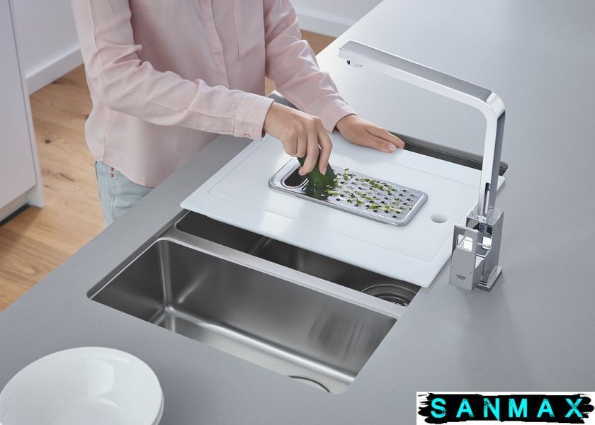 Змішувач для кухні Grohe Eurocube (31255000) 31255000 фото