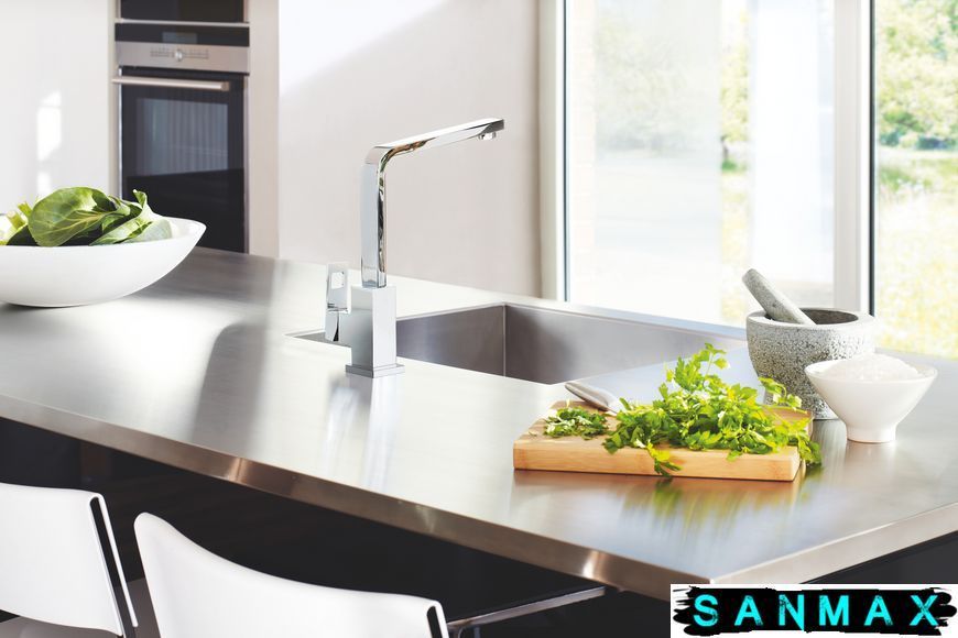 Змішувач для кухні Grohe Eurocube (31255000) 31255000 фото
