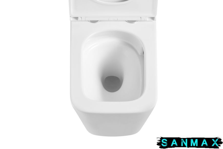 Унітаз підвісний Mixxus Premium Quadro-0302-T1 530x360x365mm, система змиву Tornado 1.0 (MP6456) MP6456 фото