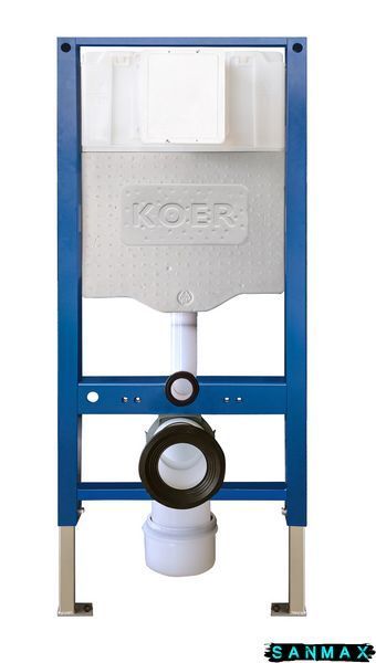Інсталяція для унітазу пневмо Koer KT-0503-01 500x126x1150mm з панеллю KT-0606-01 Хром (KR5347) KR5347 фото