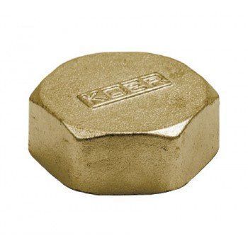 Заглушка латунна 1/2 внутрішня Koer KF.P06F.WN (KR5094) KR5094 фото