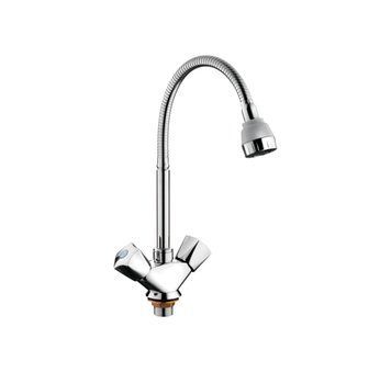 Змішувач для кухні з гнучким виливом Loffrey LY84309 (LL0759) LL0759 фото