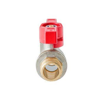 Кран кульовий 1/2 БШШ Вода Koer Extreme KE.219-15 Червоний метелик (KR5762) KR5762 фото