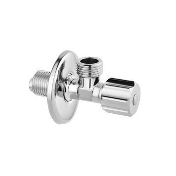 Кран приладовий Kroner KRP Eckventil C401 1/2"х1/2" ЗЗ CV027383 фото