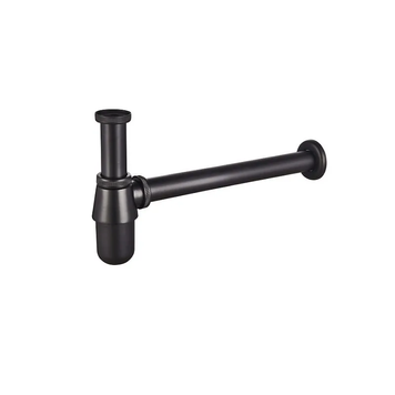Сифон для умивальника Mixxus Siphon-01 Чорний 1 1/4'' Чорний (MI6143) MI6143 фото