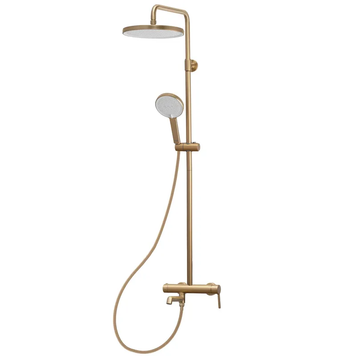 Душова система зі змішувачем Koer KB-56029-12 3 функції Матове Золото (KR5503) KR5503 фото