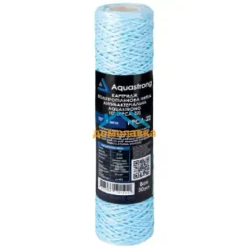 Картридж шнурковий антибактеріальний Aquastrong 10" (PPCA-22) PPCA-22 фото