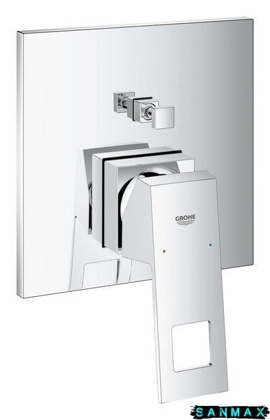 Вбудована душова система зі змішувачем Grohe Eurocube New Tempesta 250 (UA26415SC3) UA26415SC3 фото