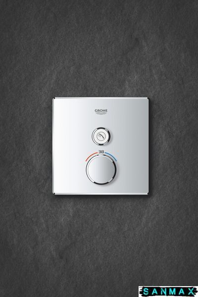 Термостат прихованого монтажу із одною кнопкою керування Grohe Grohtherm SmartControl (29123000) 29123000 фото