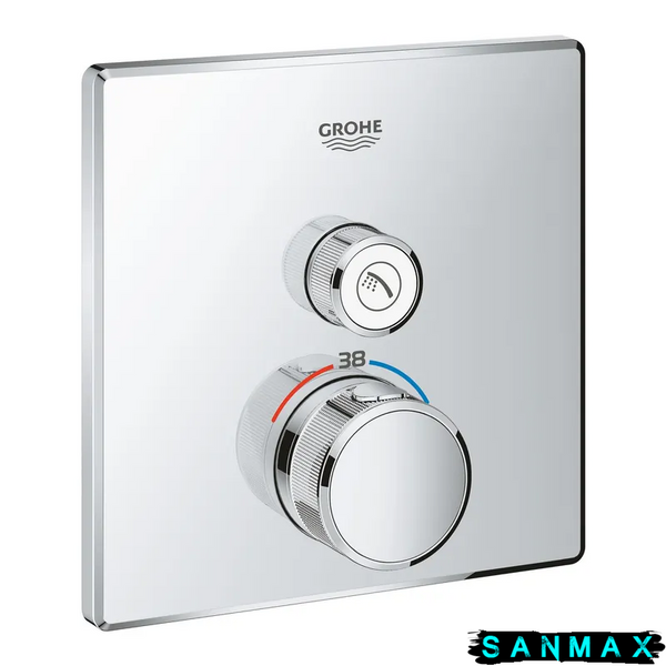 Термостат прихованого монтажу із одною кнопкою керування Grohe Grohtherm SmartControl (29123000) 29123000 фото