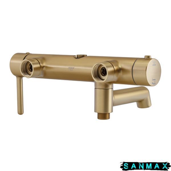 Душова система зі змішувачем Koer KB-56029-12 3 функції Матове Золото (KR5503) KR5503 фото