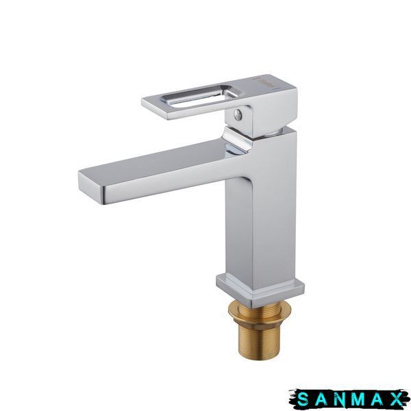 Змішувач для умивальника Haiba Kant 001 Хром (HB9600) HB9600 фото