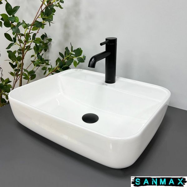 Умивальник накладний Vbi Ragusa Білий VBI-014500 фото