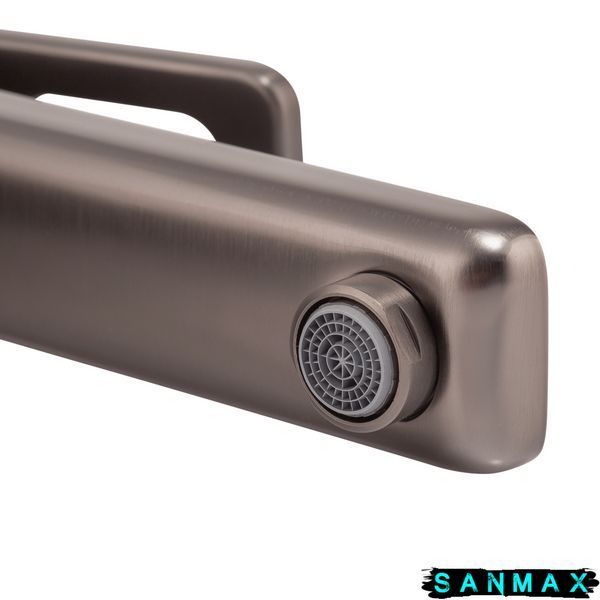 Змішувач для умивальника Koer KB-10031-07 Графіт (KR5432) KR5432 фото