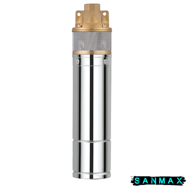 Насос свердловинний вихровий Taifu 4SKM-100B Н=60М, Q=2,7кбМ, P=750 Вт, 1" (вбудований конденсатор) (TF0018) TF0018 фото