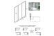 Шторка для ванни PMD Besco Ambition Besco Premium-3S 130х140 PAP-3S фото 7