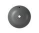 Умивальник накладний керамічний Mixxus Premium Topper-0201 Gray 410x410x165mm з переливом Сірий (MP6649) MP6649 фото 3