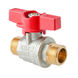 Кран кульовий 1/2 БШШ Вода Koer Extreme KE.219-15 Червоний метелик (KR5762) KR5762 фото 4