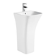 Умивальник моноблок Mixxus Bevel-1101 450х435х835mm з отвором під змішувач та переливом (MI6697) MI6697 фото 1