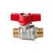 Кран кульовий 1/2 БШШ Вода Koer Extreme KE.219-15 Червоний метелик (KR5762) KR5762 фото 3