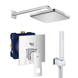 Вбудована душова система зі змішувачем Grohe Eurocube New Tempesta 250 (UA26415SC3) UA26415SC3 фото 2