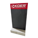 Стенд виставковий для аксесуарів Koer (сірий+бетон) 1500x800x600, комплект із 2 секцій (з лого) ST5658 фото 1