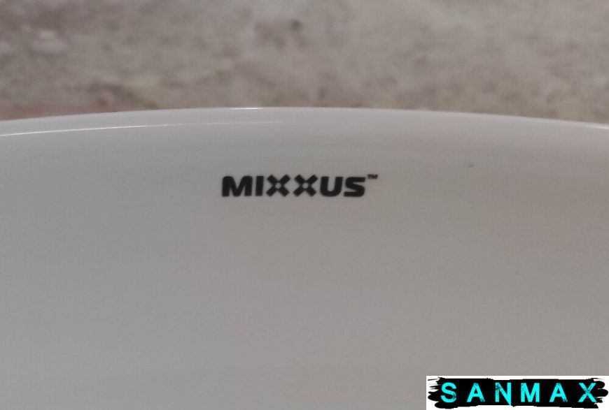 Умивальник накладний керамічний Mixxus Premium Ellipse-0102 515х400х130mm (MP6551) MP6551 фото